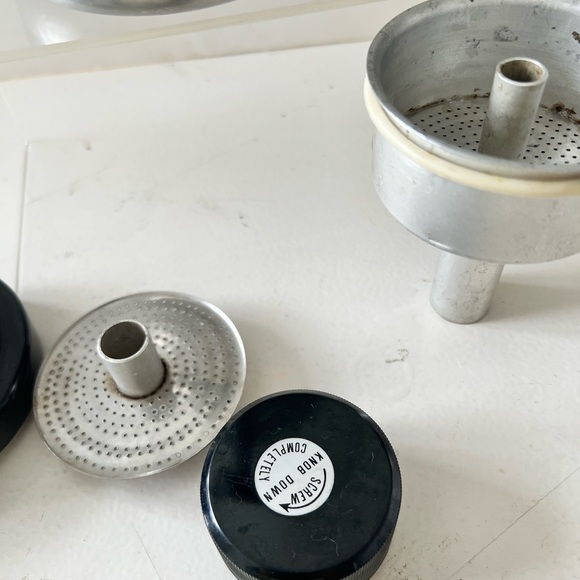 Benjamin & Medwin Vintage Espresso Capuccino Stovetop Coffee Brewer & Steamer - Picture 8 of 14